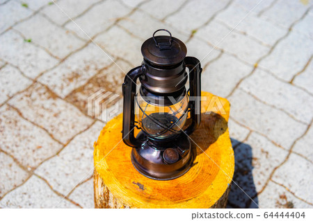 Camping material oil lantern antique 64444404