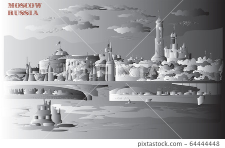 Vector gradient Moscow-3 64444448