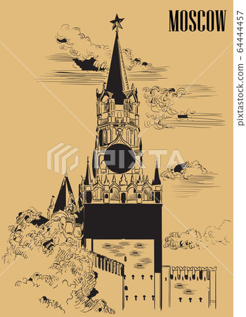 Vector beige Moscow-9 64444457