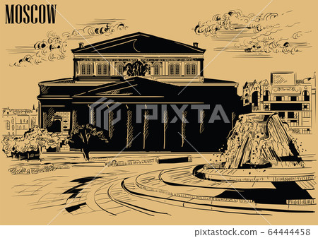 Vector beige Moscow-8 64444458