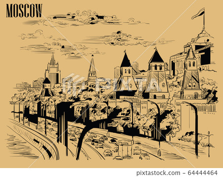 Vector beige Moscow-2 64444464