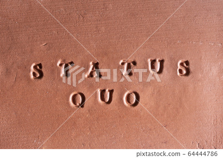 the concept Status Quo the concept Status Quo 64444786