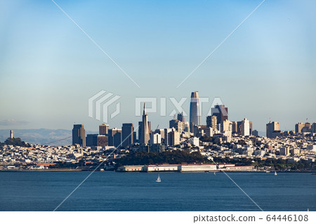 San Francisco City Downtown, California, USA. San Francisco City Downtown, California, USA. 64446108