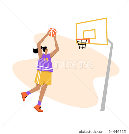 Basketball vector illustration 64446315