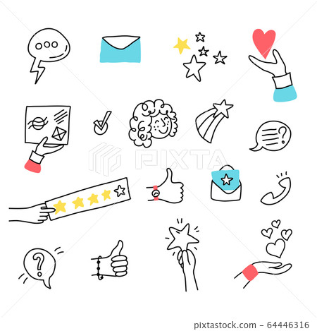 Feedback review concept Feedback review concept 64446316