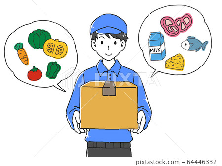 送餐人員圖 64446332