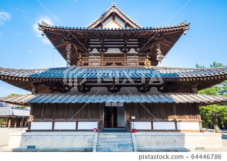 Horyuji Kondo (Ikaruga Town, Ikoma District, Nara Prefecture) 64446786