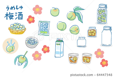 Plum wine Plum wine 64447348