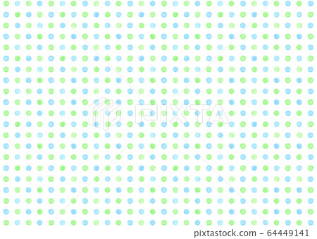 Background material_watercolor dots 64449141