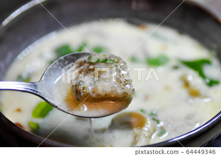 fish soup or fried fish soup or spicy fish fish soup or fried fish soup or spicy fish 64449346
