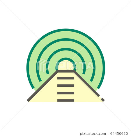 Geotechnical engineering work or  tunnel vector 64450620