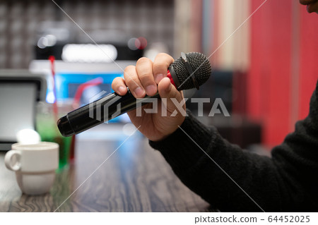 Scenery at a karaoke shop Scenery at a karaoke shop 64452025