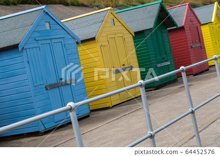 Beach huts at Sheringham 64452576