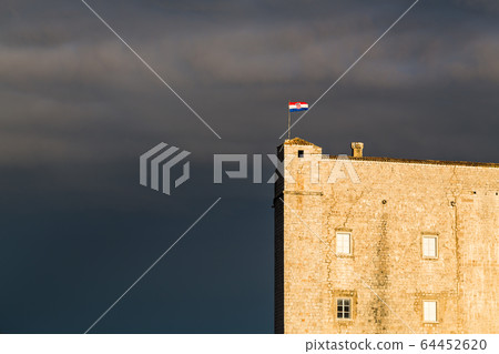 St Johns Fortress lit up 64452620