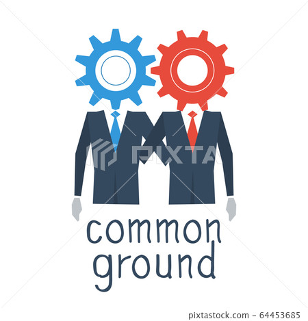 Common ground concept Common ground concept 64453685