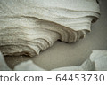 Sand Pattern on the beach 64453730