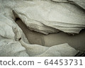 Sand Pattern on the beach 64453731