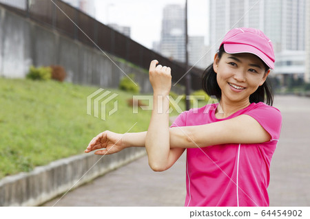 步行慢跑 64454902