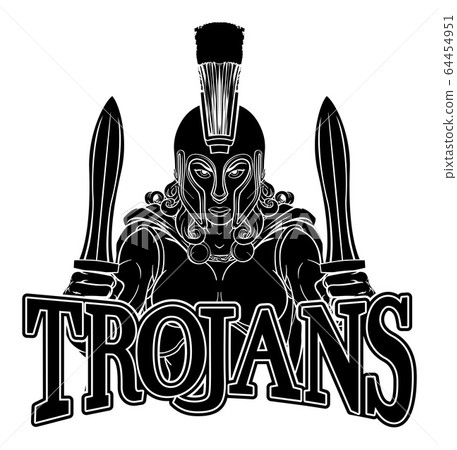 Spartan Trojan Female Warrior Gladiator Woman 64454951