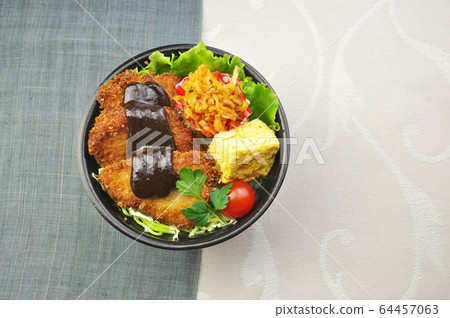 Take-out miso cutlet bowl Take-out miso cutlet bowl 64457063