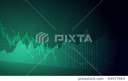 Candle stick graph chart of stock market investment trading, Bullish point, Bearish point. trend of graph vector design. Candle stick graph chart of stock market investment trading, Bullish point, Bearish point. trend of graph vector design. 64457664
