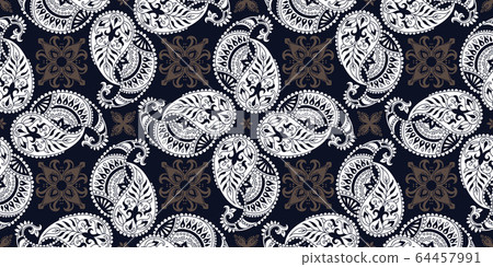 Rectangular seamless Boho Print vector design for Rectangular seamless Boho Print vector design for 64457991