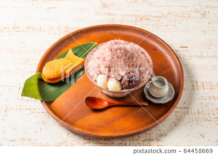 日式紅豆甜刨冰 64458669