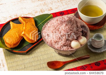 日式紅豆甜刨冰 64458670