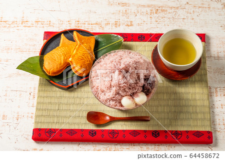 日式紅豆甜刨冰 64458672