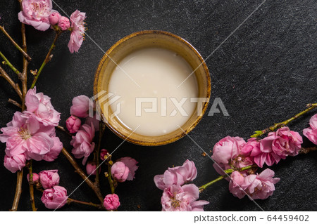 Sweet sake various delicious sweet alcoholic drink japan 64459402