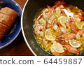 Spanish gourmet shrimp ahijo 64459887