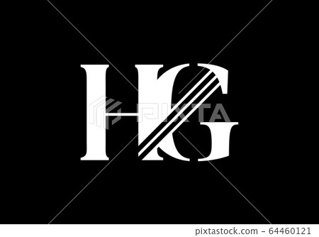 Initial Monogram Letter HG Logo Design Vector Template. HG Letter Logo Design Initial Monogram Letter HG Logo Design Vector Template. HG Letter Logo Design 64460121