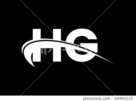 Initial Monogram Letter HG Logo Design Vector Template. HG Letter Logo Design Initial Monogram Letter HG Logo Design Vector Template. HG Letter Logo Design 64460129