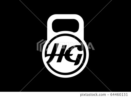 Initial Monogram Letter HG Logo Design Vector Template. HG Letter Logo Design Initial Monogram Letter HG Logo Design Vector Template. HG Letter Logo Design 64460131