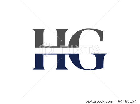 Initial Monogram Letter HG Logo Design Vector Template. HG Letter Logo Design Initial Monogram Letter HG Logo Design Vector Template. HG Letter Logo Design 64460154