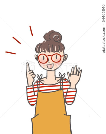 女性的面部表情 女性的面部表情 64465046