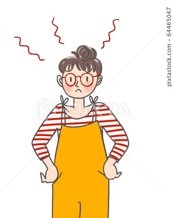 女性面部表情 女性面部表情 64465047