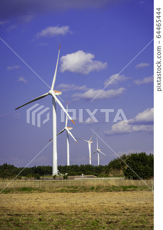 鳥取縣東北伯庫郡北大町風力發電風力發電機 64465444