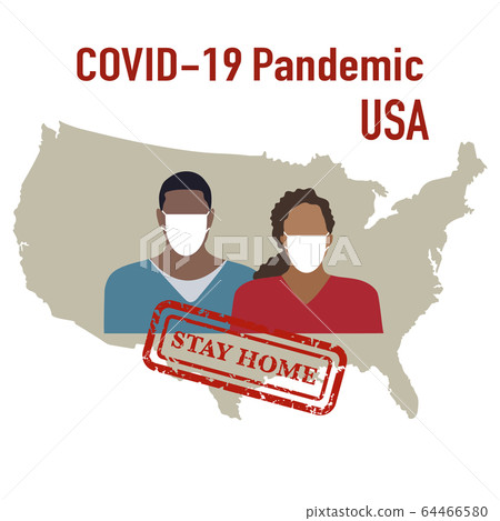 USA Coronavirus nCoV COVID-19 People Quarantine USA Coronavirus nCoV COVID-19 People Quarantine 64466580