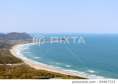 絲島火山 64467153