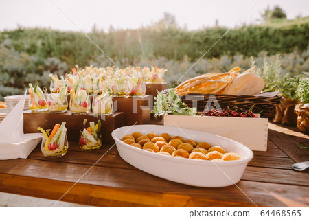 vegetarian appetizer food summer table italian 64468565