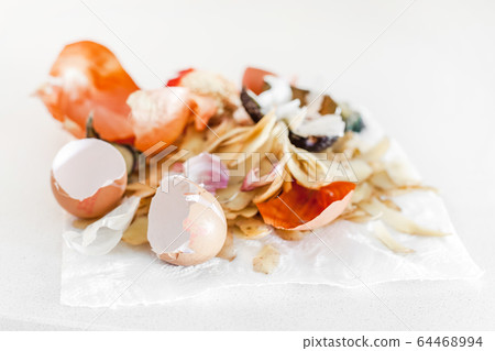 Organic cooking food waste ready to composting 64468994