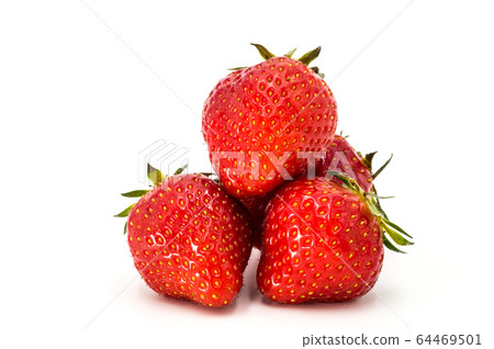 Closeup shot of fresh strawberries Closeup shot of fresh strawberries 64469501