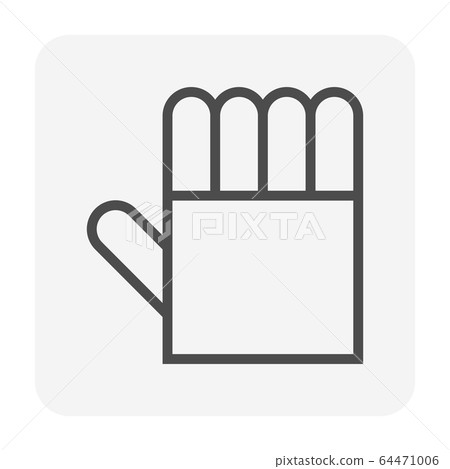 welding gloves icon 64471006