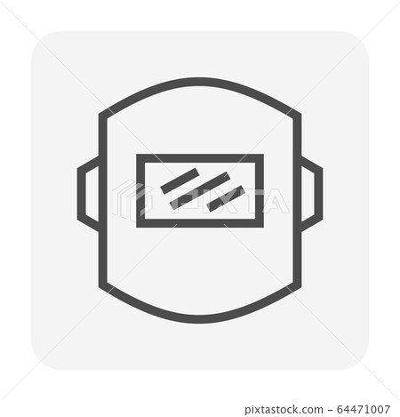welding mask icon 64471007