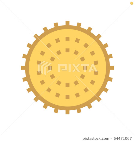 Coronavirus disease vector icon design, 48x48 Coronavirus disease vector icon design, 48x48 64471067