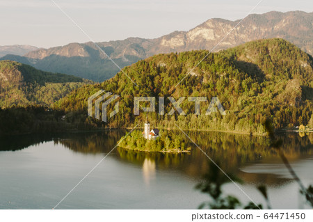 Lake Bled Slovenia island 64471450