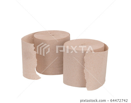 Toilet Paper Isolated on white background. Toilet Paper Isolated on white background. 64472742