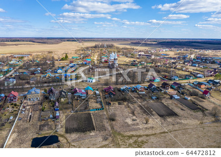 Panorama of the village of Dunilovo, Ivanovo Panorama of the village of Dunilovo, Ivanovo 64472812