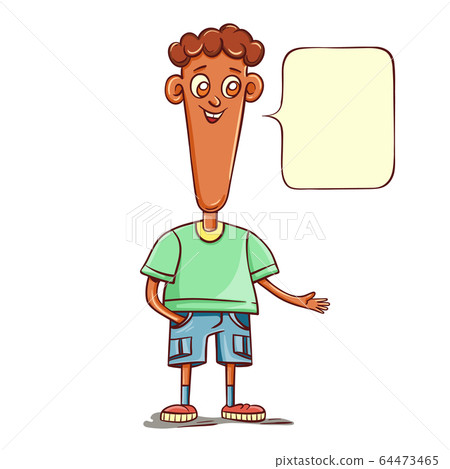 African American boy teen character 64473465